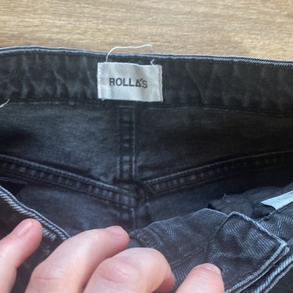 Rolla’s ELLE Super High Rise Relaxed Black jeans - Picture 9 of 13